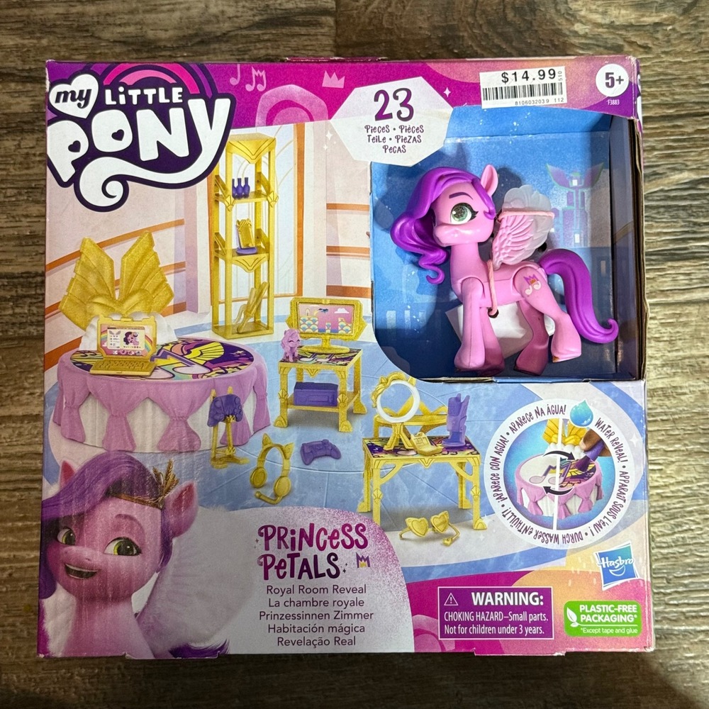 My Little Pony Princess Petals Royal Room Reveal Playset 23 Pieces